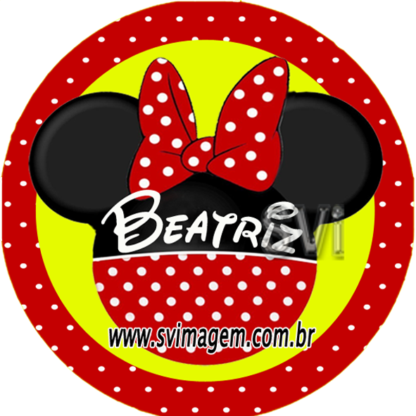 Veja - Rosto Da Minnie Vermelho Clipart (591x591), Png Download