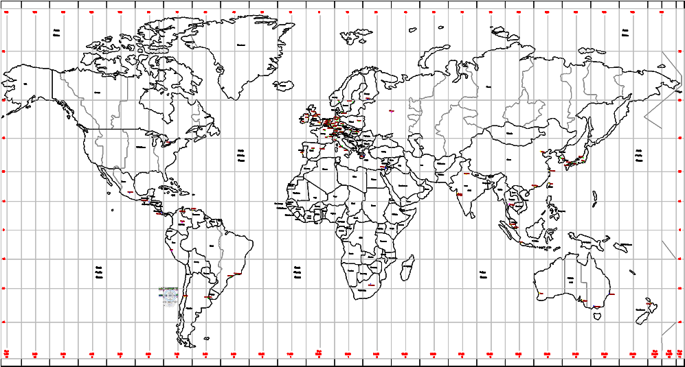 World Map - Show Sweden In World Map Clipart (1000x707), Png Download