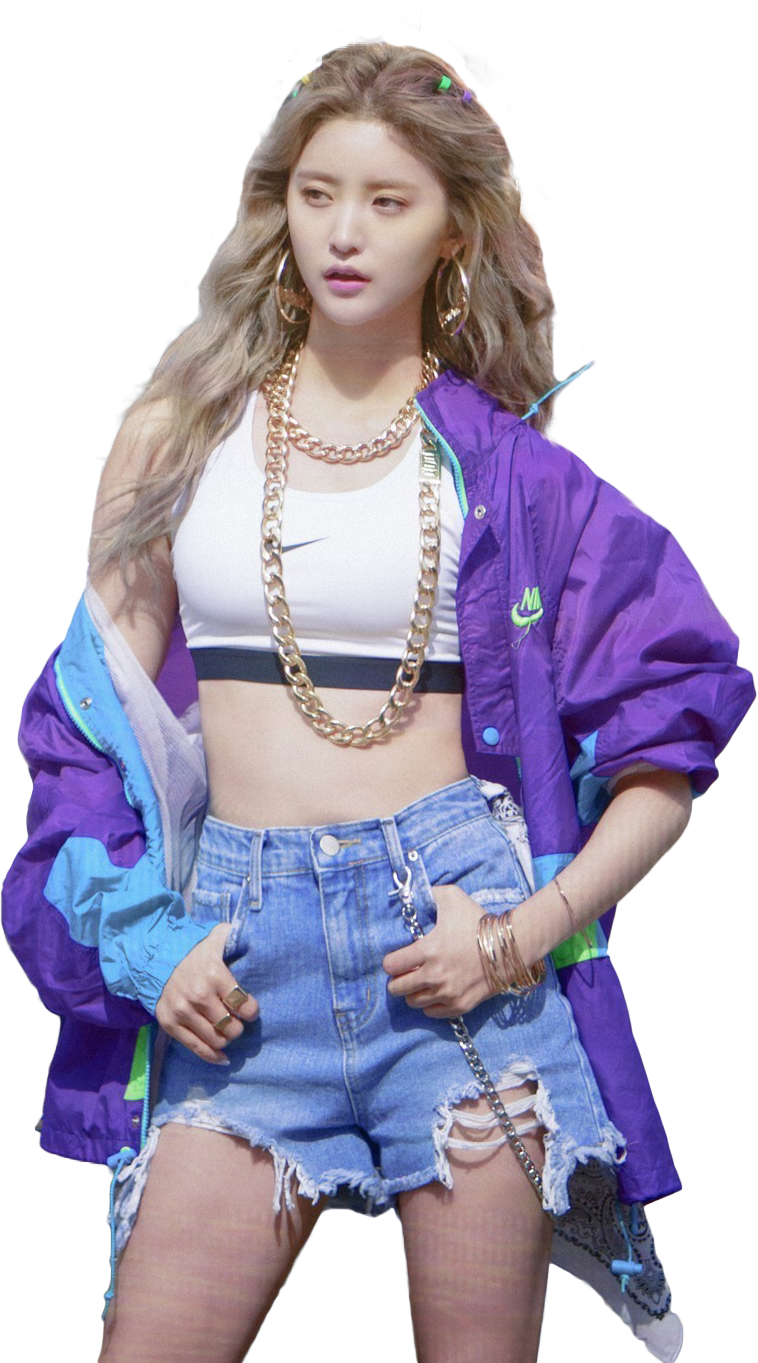 #jeonghwa #exid #png #kpop #korean #freetoedit - Jeonghwa Png Clipart (758x1363), Png Download