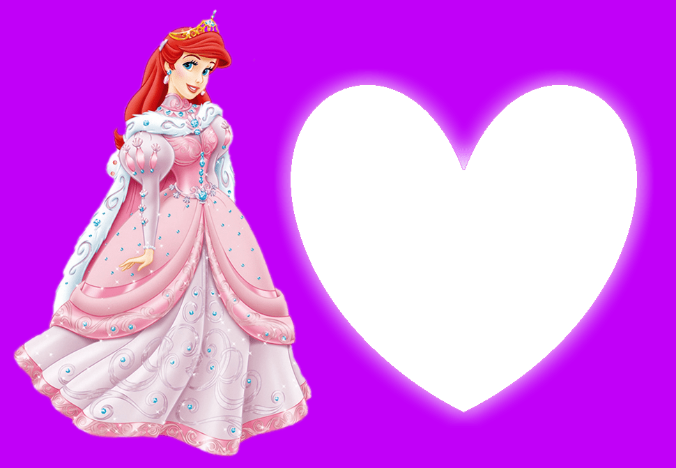 Marcos Para Fotos Disney Fondos De Pantalla Y Mucho - Cinderella Pink Dress Disney Princess Clipart (970x671), Png Download