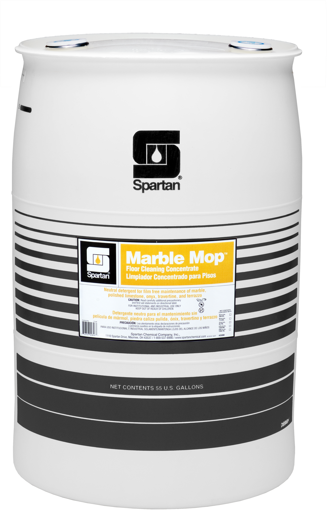 308855 Marble Mop - Spartan Chemical Clipart (1112x1734), Png Download