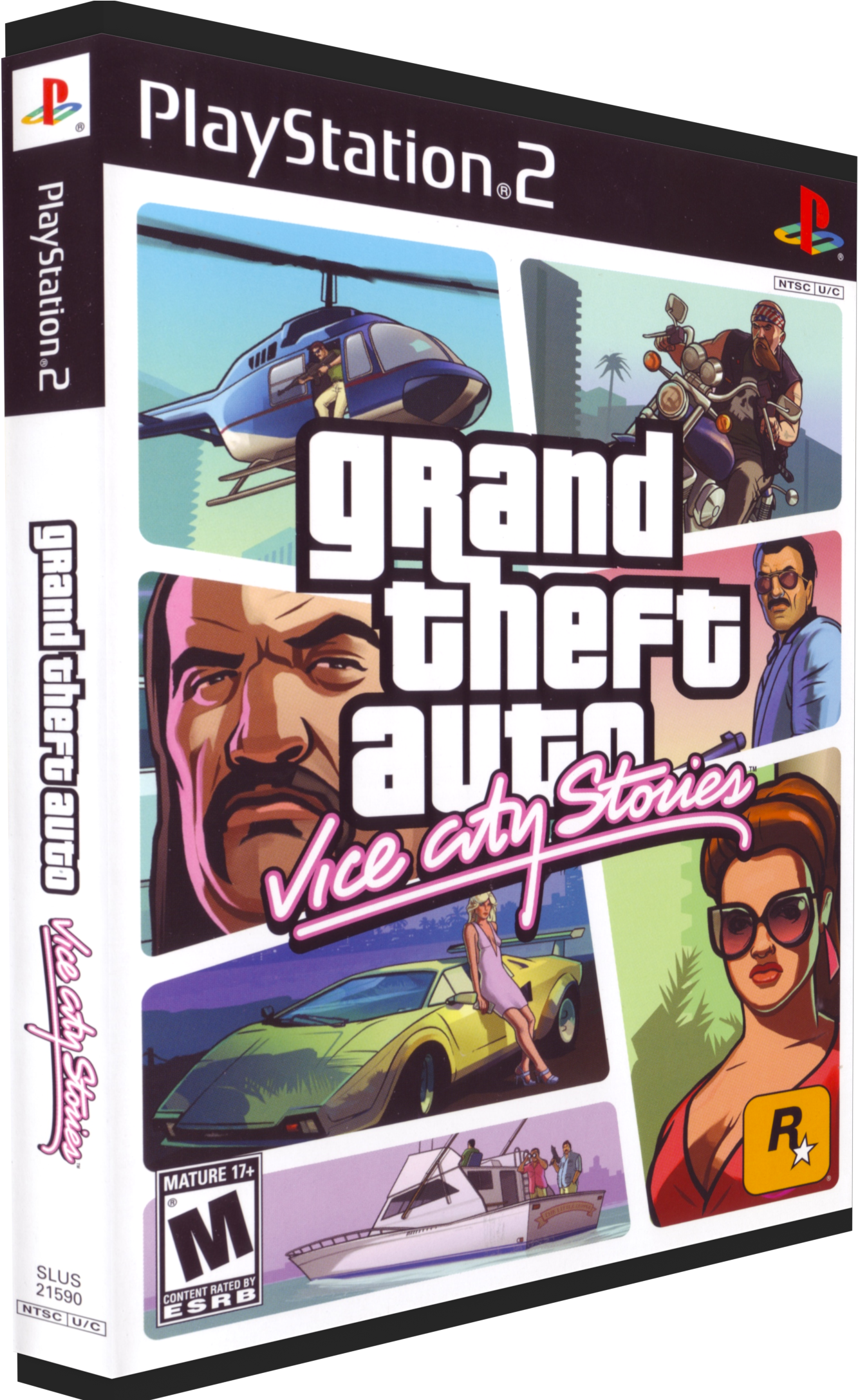 Grand Theft Auto - Ps2 Grand Theft Auto Vice City Stories Clipart (1365x2175), Png Download