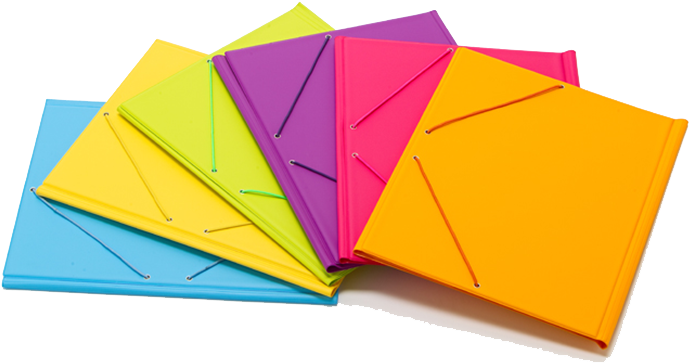 Carpetas De Colores Png Clipart (800x500), Png Download