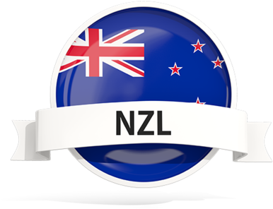 Round Flag With Banner - New Zealand Flag Clipart (640x480), Png Download