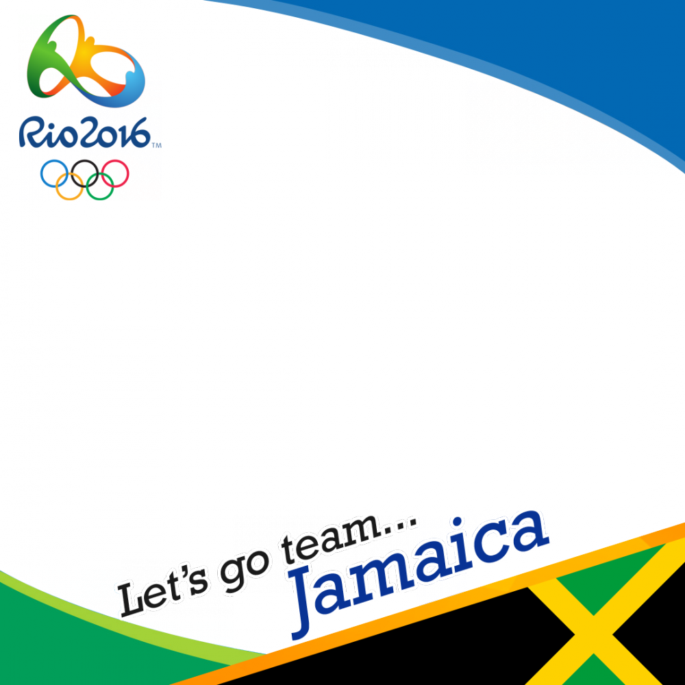 Jamaica Rio 2016 Team Profile Picture Overlay Frame - Frame Mexico Clipart (1000x1000), Png Download