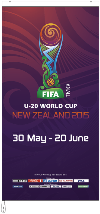 Our Fifa U20 Streetbanner Won The Prestigious Pride - 2015 Fifa U-20 World Cup Clipart (428x750), Png Download