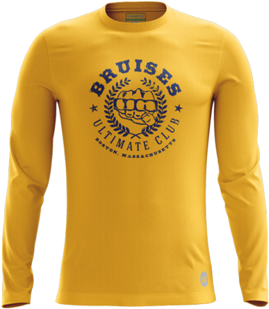 Bruises 2018 Dark Ls Jersey Savage, The Ultimate Apparel - Central Catholic Ultimate Frisbee Clipart (600x600), Png Download