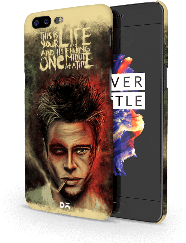 Dailyobjects Fight Club Life Quote Yellow Case Cover - Fight Club Quotes Poster Clipart (900x900), Png Download