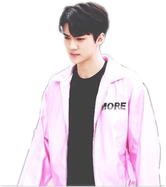 Sehun Exo Kpop - Sehun Clipart (557x628), Png Download