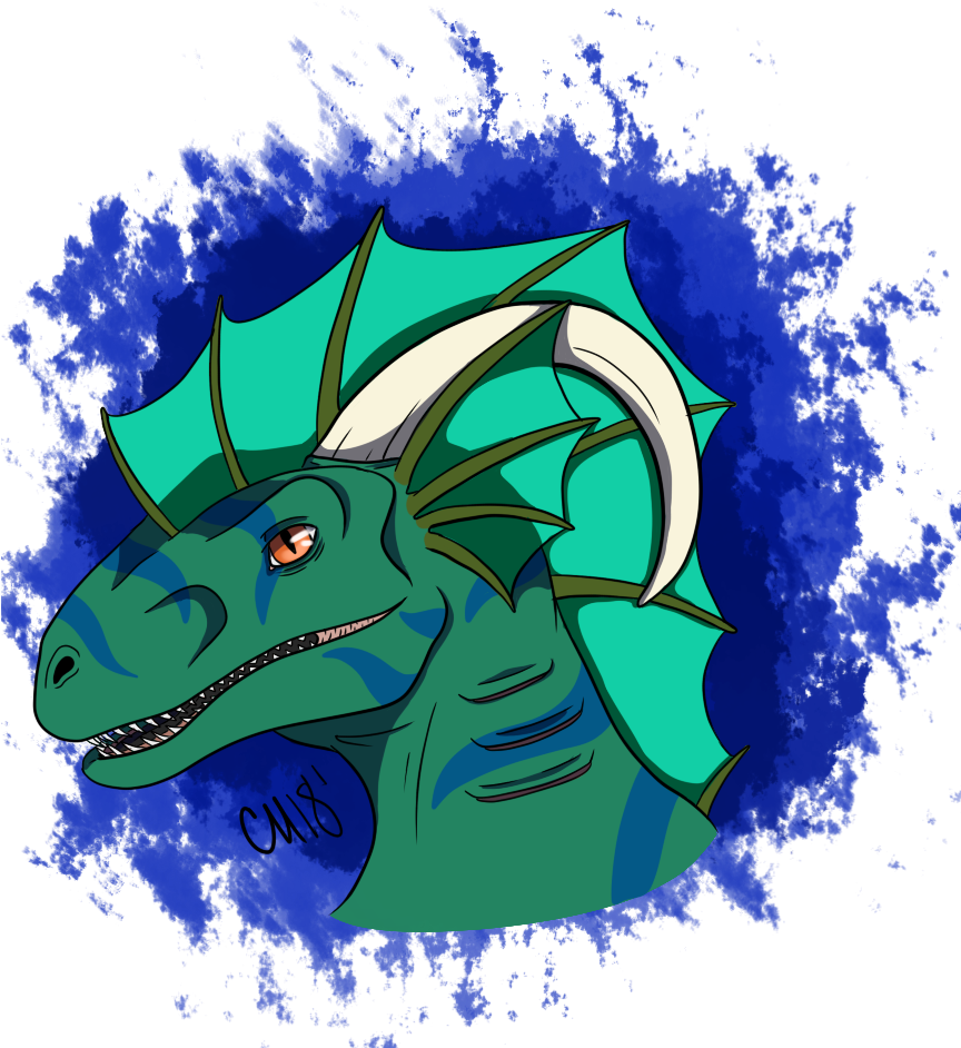 Inktober Day 15 Bakuub The Sea Dragon - Illustration Clipart (863x950), Png Download