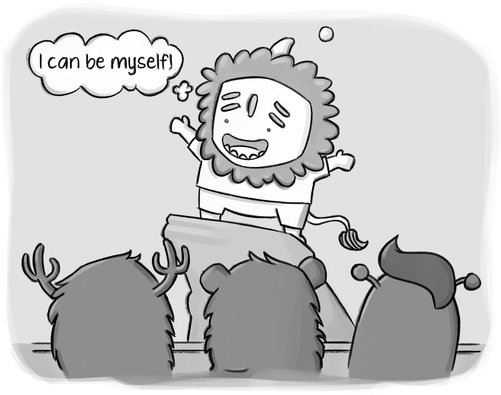 Bravery Points Mean So Much More - Cartoon Clipart (1005x792), Png Download