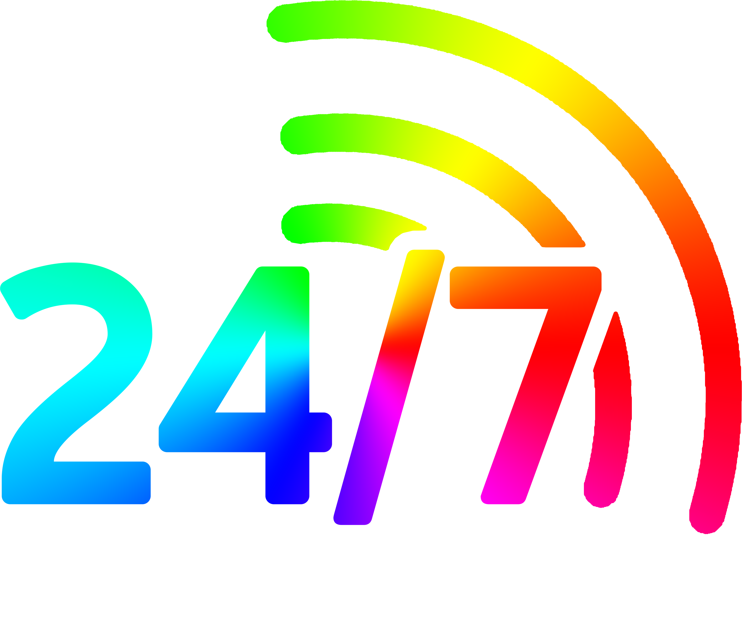 24/7 Music Bot - Graphic Design Clipart (3112x2612), Png Download