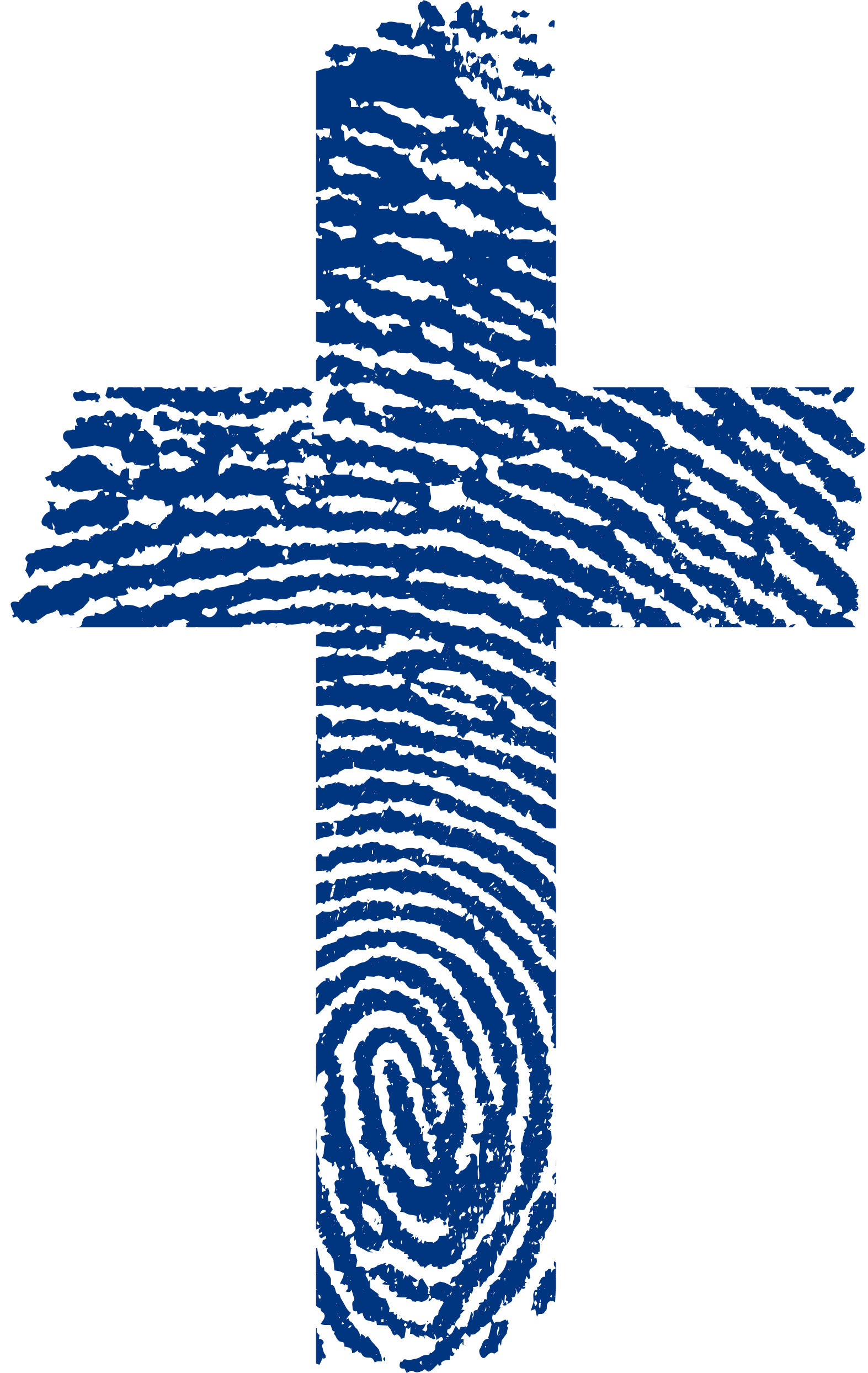 Finland Flag Fingerprint Country 654781 - Fingerprint Trinidad Clipart (1573x2488), Png Download