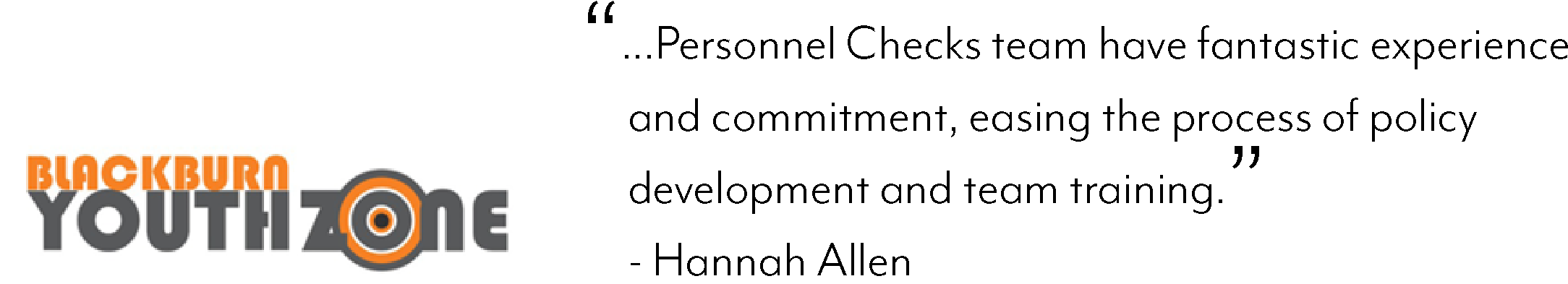 Blackburn Youth Zone Safeguarding Testimonial - Blackburn Youth Zone Clipart (2500x833), Png Download