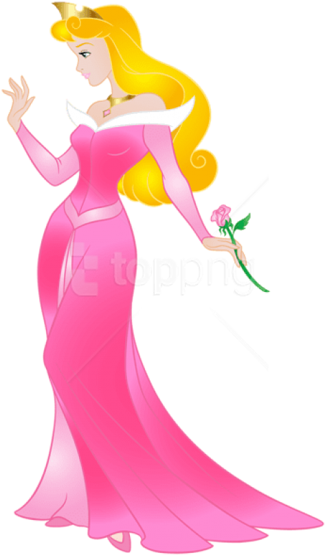 Princess Aurora Clipart (480x823), Png Download