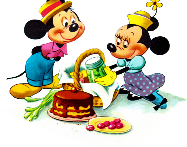 Picnic Clipart Mickey Mouse - Mickey Mouse's Picnic - Png Download (640x480), Png Download