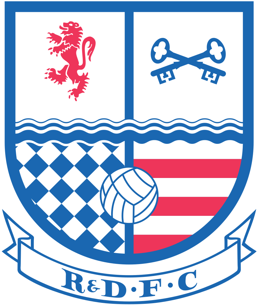 Rushden & Diamonds - Rushden & Diamonds Football Club Clipart (900x1021), Png Download