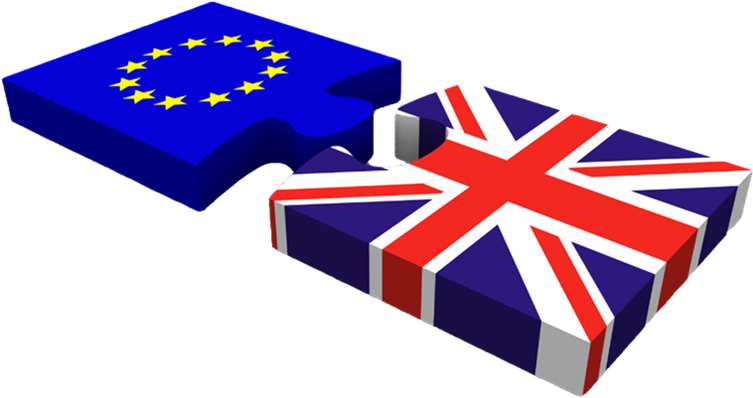 Brexit Jigsaw Pieces - European Union And Brexit Clipart (763x407), Png Download