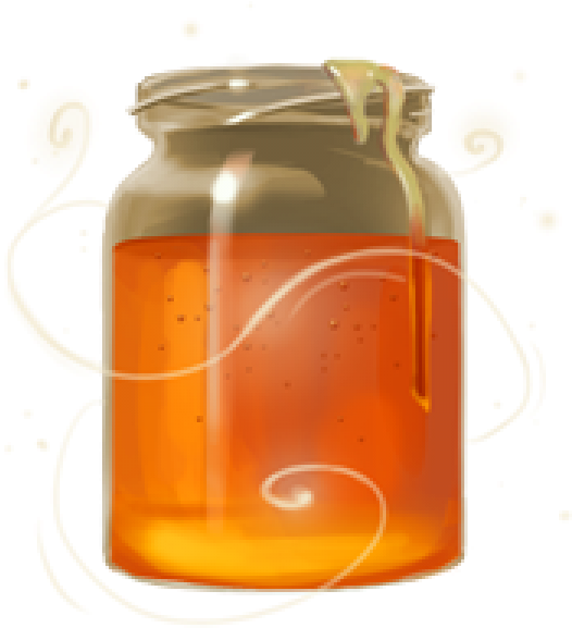 Honey Png Free Image Download - Drink Clipart (600x600), Png Download