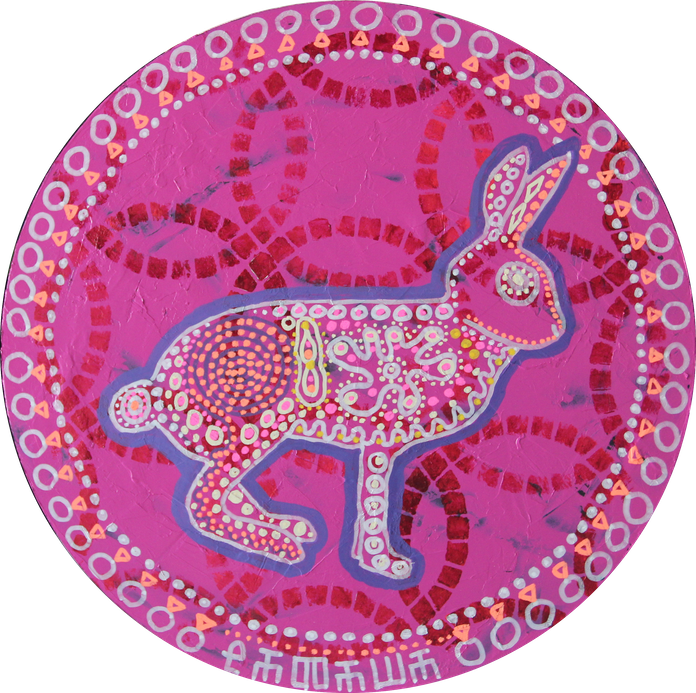 Whitetailed Jackrabbit - Podevache Set De Table Clipart (696x693), Png Download