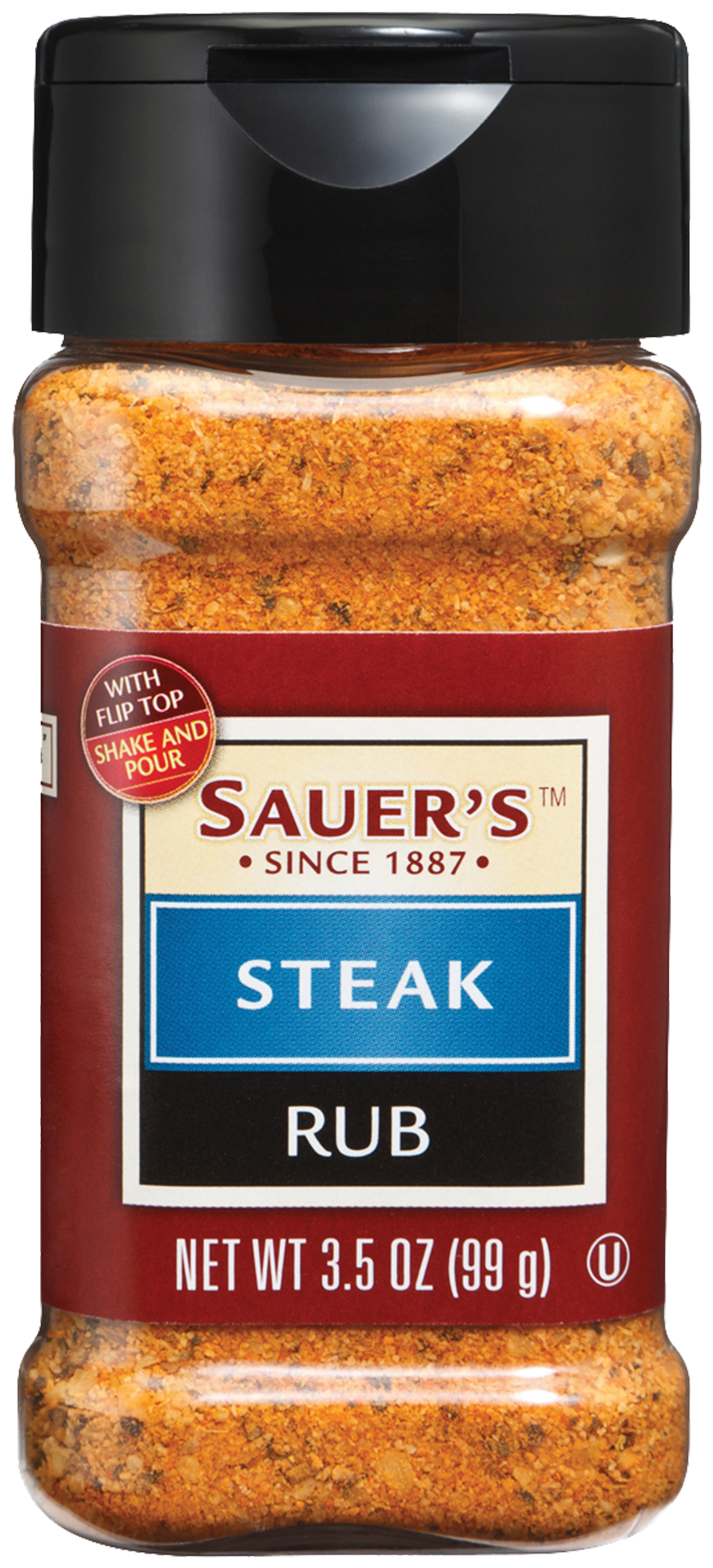 Steak Seasoning Rub - Sauer's Roast & Prime Rib Rub Clipart (1145x2519), Png Download