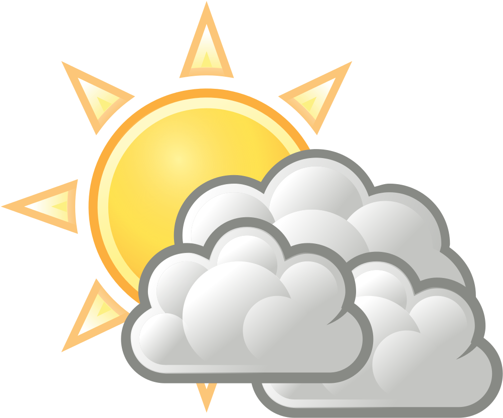 Clipart Free Library Ayur County Munnar Best Resorts - Partly Cloudy Clipart - Png Download (1024x1024), Png Download