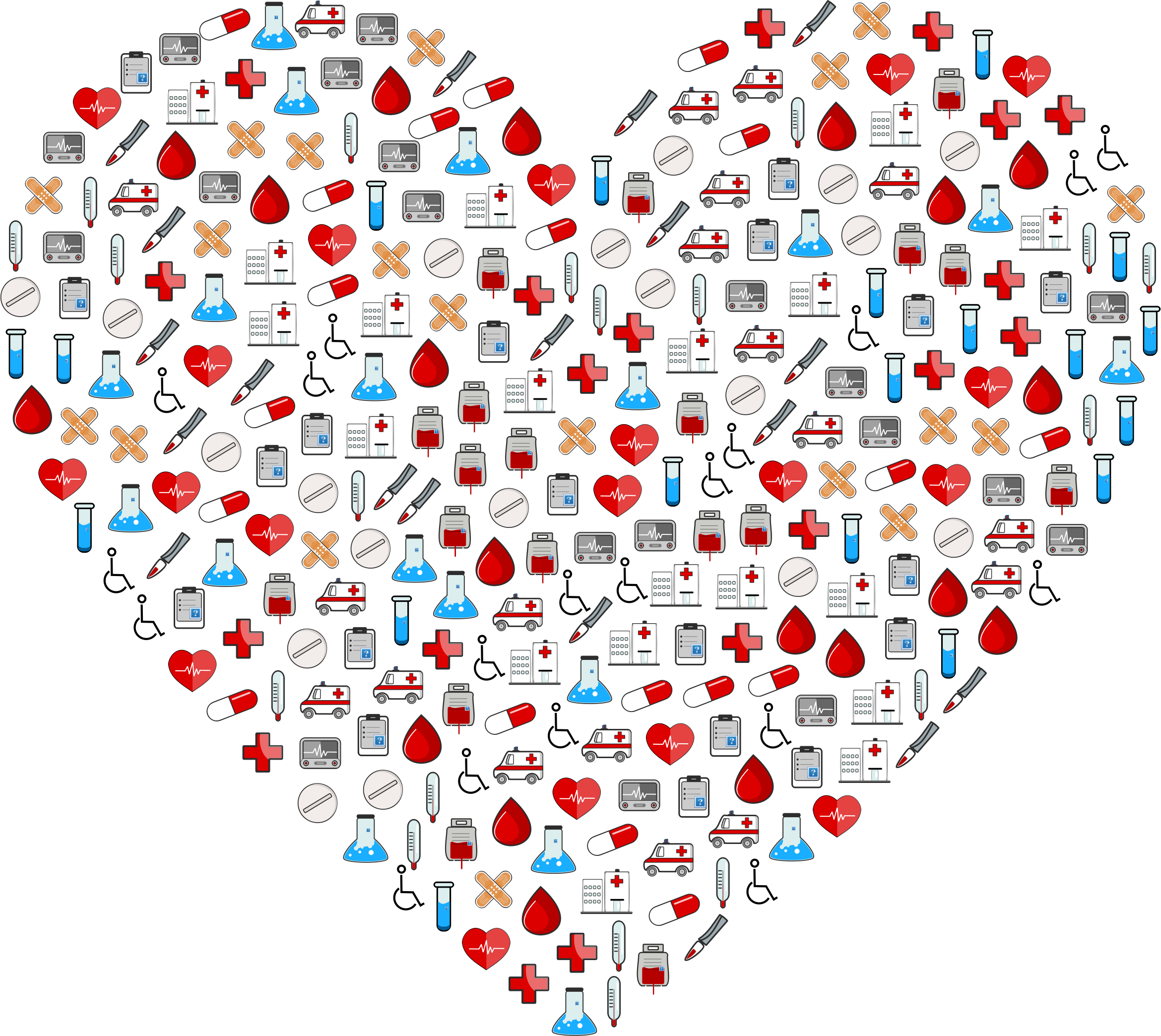 Icons Heart Big Image Png Clipart (2340x2088), Png Download