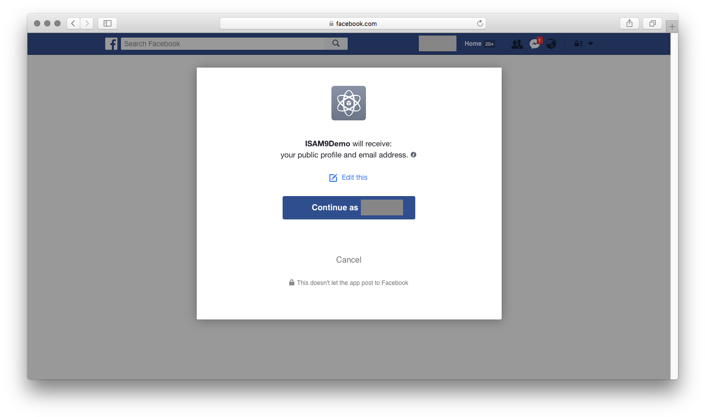 Facebook Login Configuration - Facebook Oauth App Clipart (1392x832), Png Download
