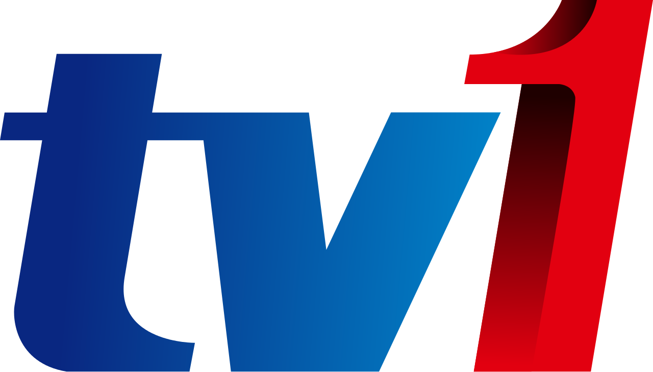 Logo Of Tv1 - Tv 1 Malaysia Clipart (1280x730), Png Download