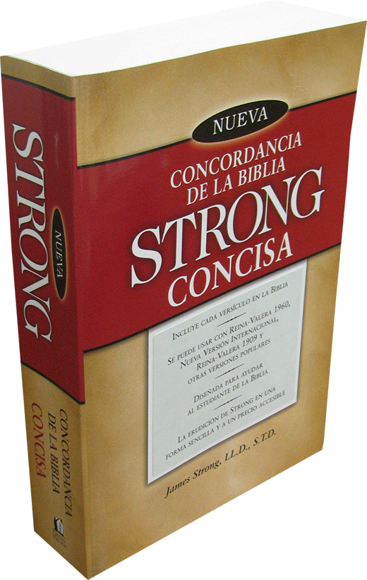 Spanish La Nueva Concordancia De La Biblia Strong Concisa - Concierge Desk Clipart (520x822), Png Download
