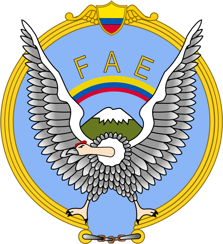 The Ecuadorian Air Forces Shield - Ecuadorian Air Force Clipart (840x912), Png Download