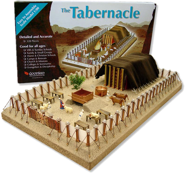 Biblia Cuántica El Tabernáculo Y La Célula - Tabernacle Model Clipart (780x730), Png Download