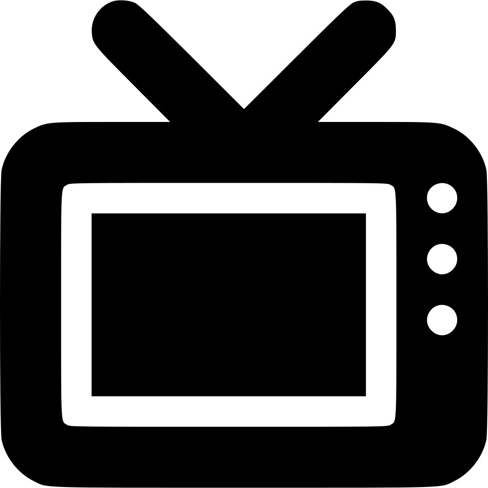 Television Clipart Tv Channel - Icon Channel Tv - Png Download (980x980), Png Download