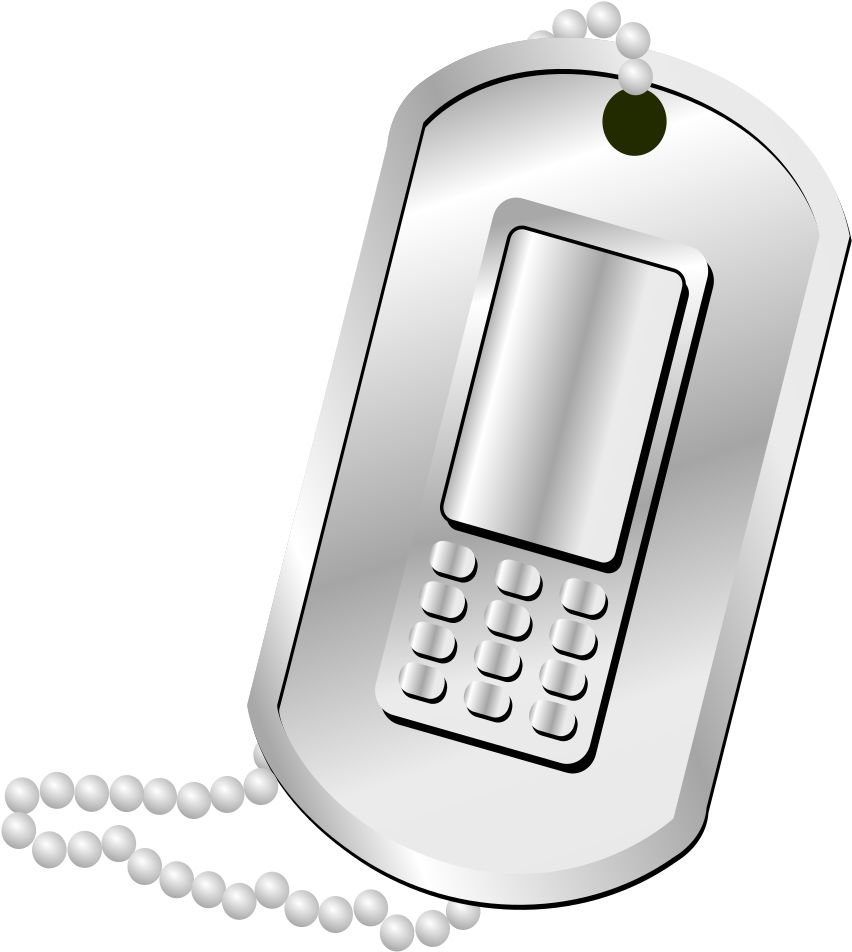 This Free Icons Png Design Of Military Phone - Feature Phone Clipart (1697x2400), Png Download