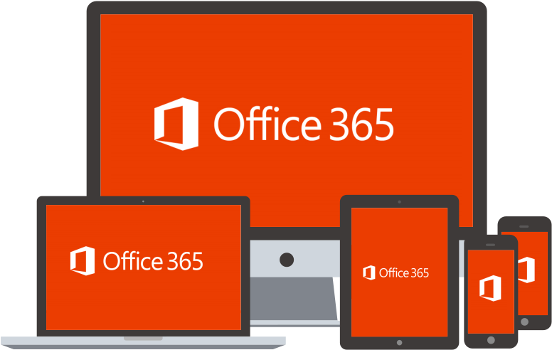 Office 365 License And Cloud Office - Office 365 Clipart (804x613), Png Download