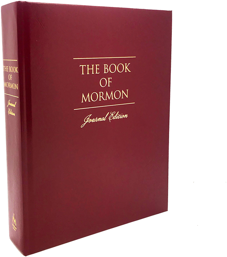 The Book Of Mormon, Journal Edition, Red - Red Book Of Mormon Clipart (1000x1000), Png Download