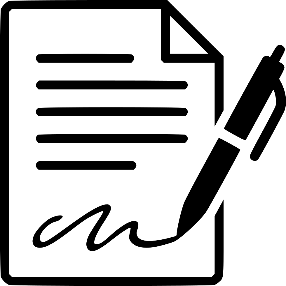 Sale And Purchase Agreement Icon Clipart (980x982), Png Download