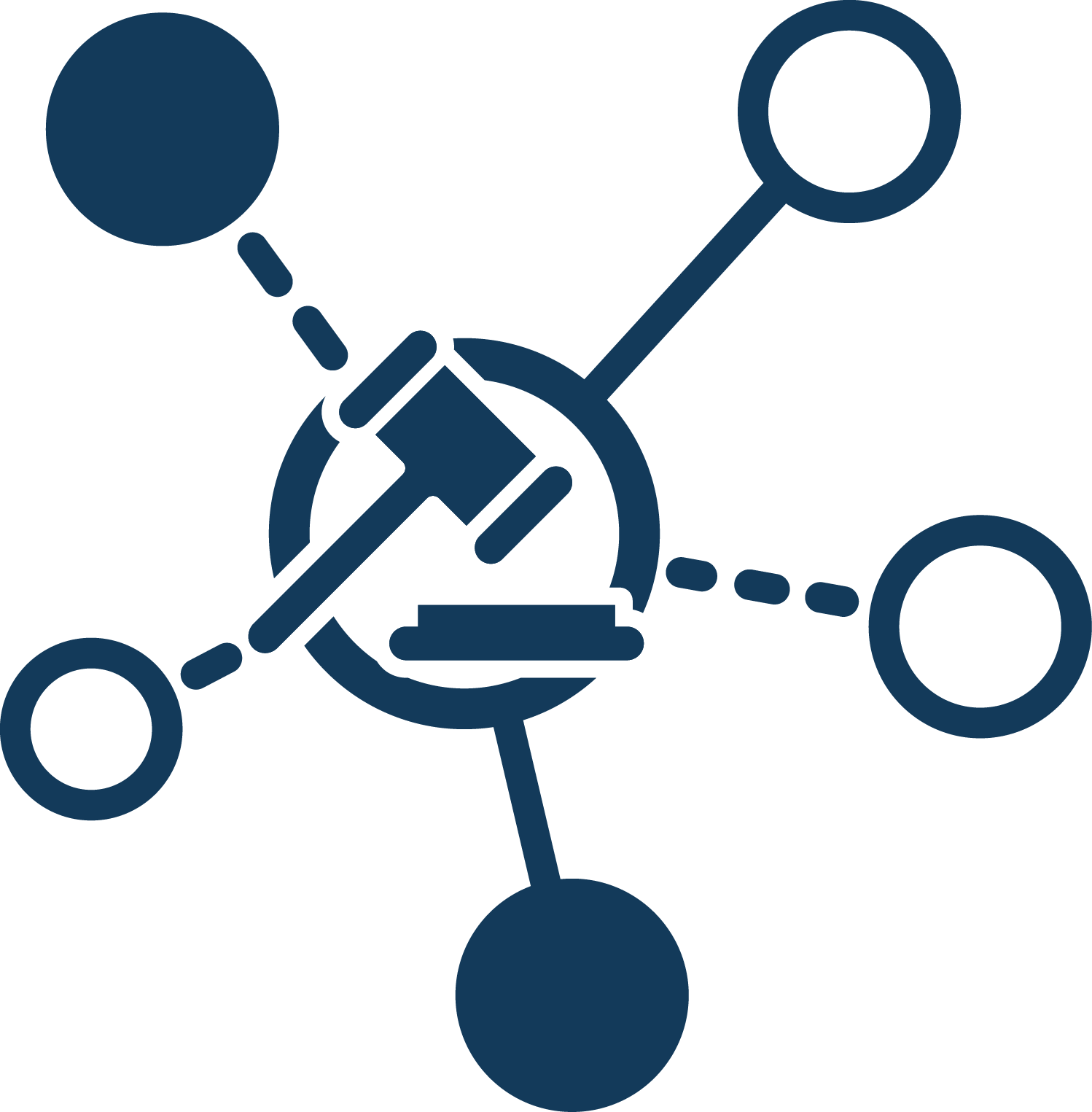 Icon Partner Auction Network Clipart (1498x1525), Png Download