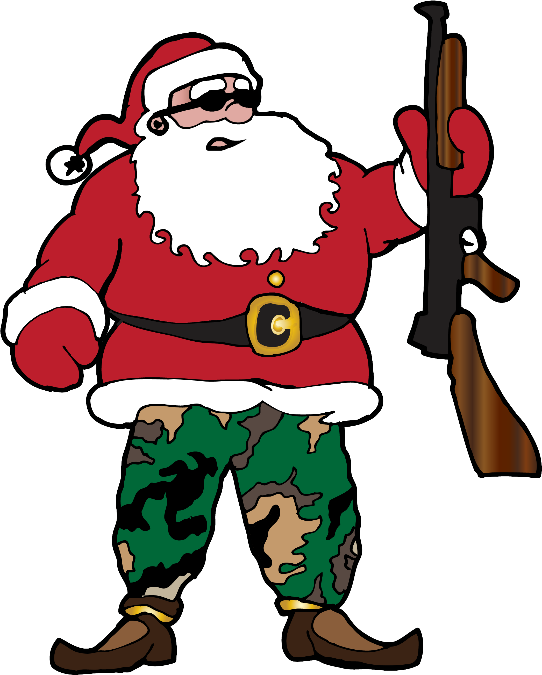 War On Christmas Over - Merry Christmas War Clipart (2538x3312), Png Download