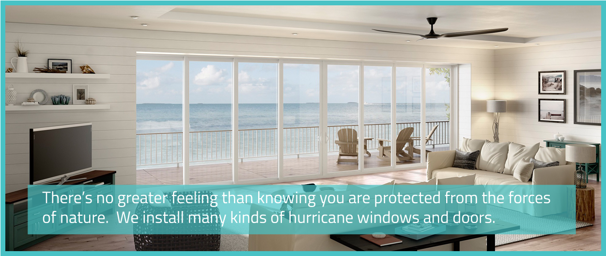 Hurricane-windows Installation Contractor In Jupiter - Sliding Glass Door Clipart (1290x592), Png Download