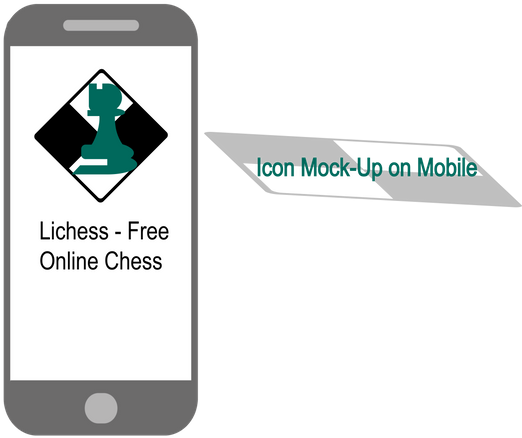 Icon Mock-up On Mobile - Iphone Clipart (640x487), Png Download