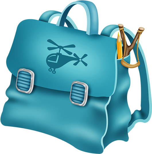 Escola & Formatura Back 2 School, Clip Art, School, - Cartable Png Transparent Png (600x600), Png Download