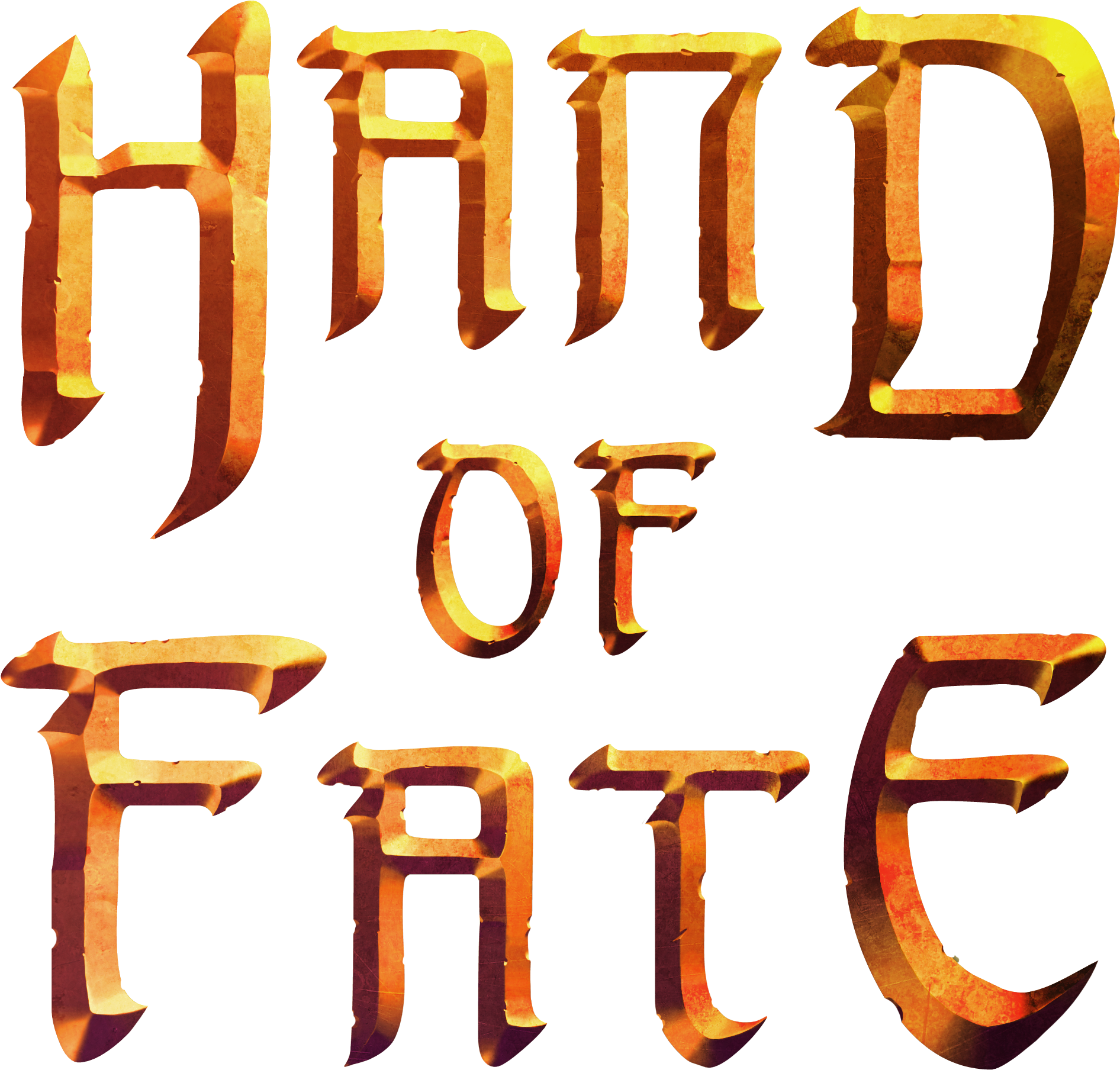 From Defiant Development, Hand Of Fate, Is Now Available - Calligraphy Clipart (2048x2048), Png Download