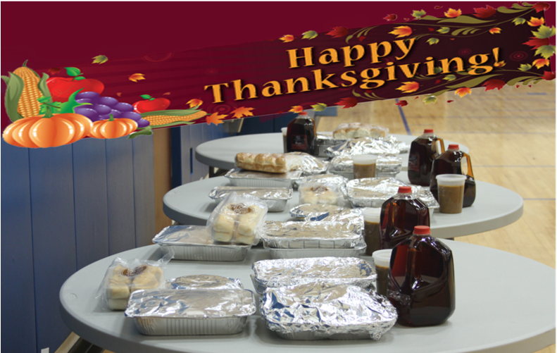 Thanksgiving - Sugar Cake Clipart (1115x501), Png Download
