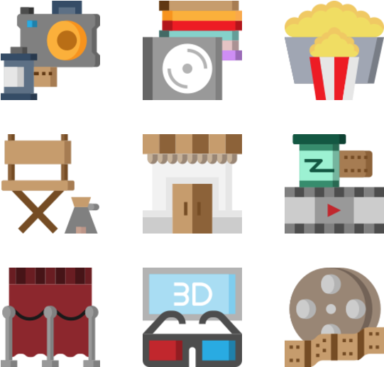 Movie Clipart (600x564), Png Download