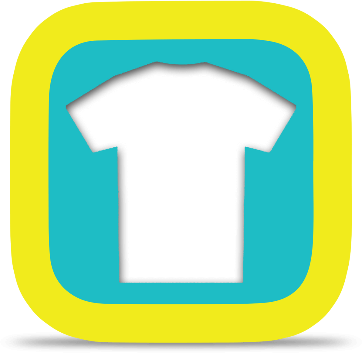 The Icon, Perfectly Suitable To The App, Is A T-shirt, - T Shirt App Icon Clipart (1216x1164), Png Download