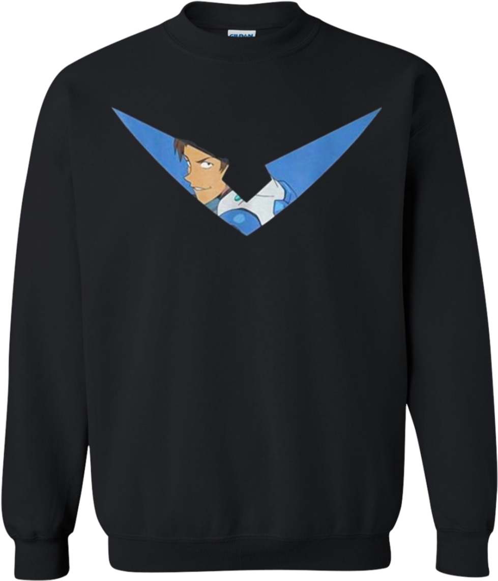 Reamworks Voltron Blue Lance Paladin Icon T Shirt - Sweatshirt Clipart (979x1143), Png Download