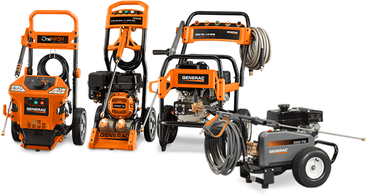 We've Engineered Every Generac Pressure Washer From - Outdoor Power Equipment Clipart (768x480), Png Download