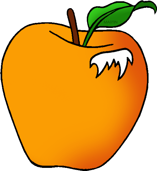 Free United States Clip Art By Phillip Martin, West - West Virginia State Fruit - Png Download (571x648), Png Download