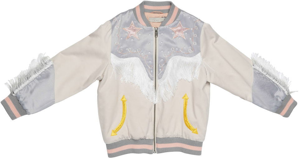 Stella Mccartney Kids Dot Cowgirl Bomber Jacket - Stella Mccartney Kids Bomber Clipart (960x720), Png Download